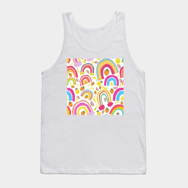 Rainbow Fruit Tank Top by GemmasGems